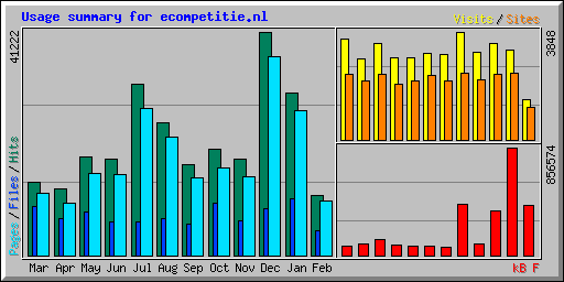 Usage summary for ecompetitie.nl
